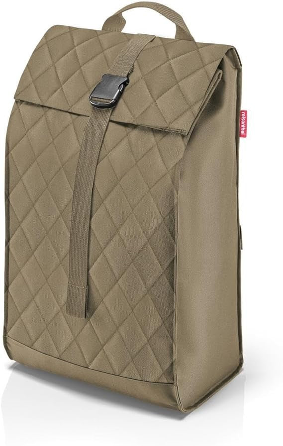 Large Foldable Shopping Trolley Bag with Smooth Wheels & Adjustable Handle
