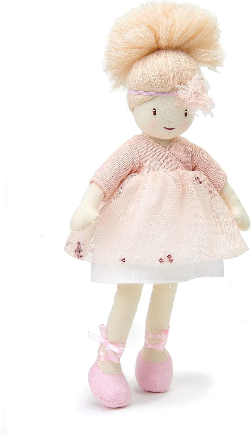 Ballerina Rag Doll Soft Plush Tutu Heirloom Cuddly Toy Gift for Kids Girls