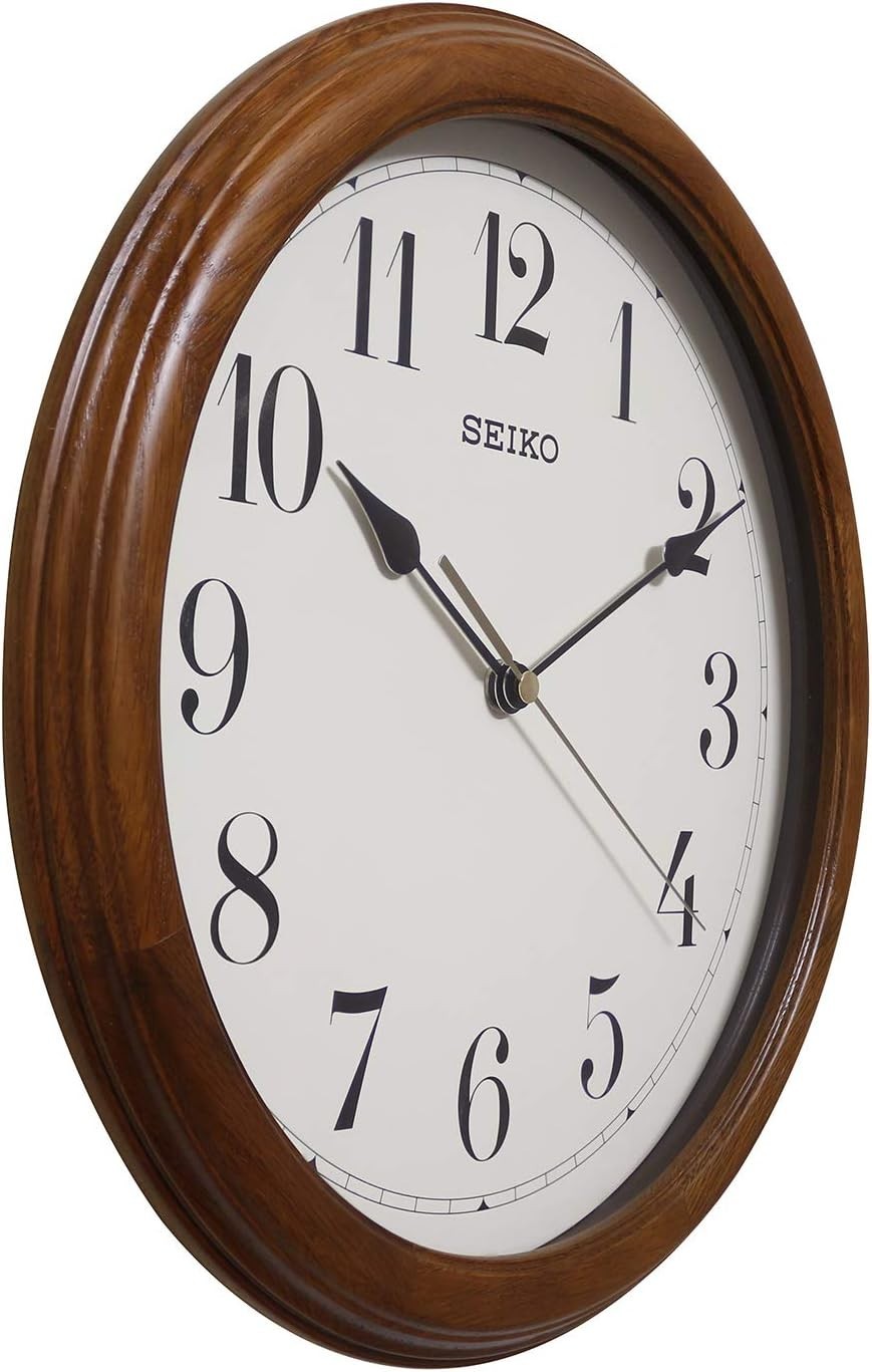 Oversized Modern Black & White Silent Quartz Wall Clock 80cm Living Room
