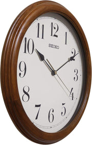 Oversized Modern Black & White Silent Quartz Wall Clock 80cm Living Room