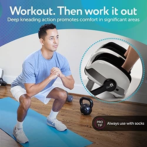 Shiatsu Foot & Leg Massager with Heat Deep Kneading Circulation Therapy