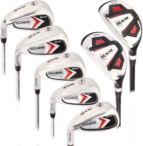 Left Hand Iron & Hybrid Set Mens Regular Flex Graphite Forgiving Easy Hit