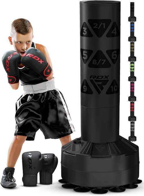 Junior Free Standing Kickboxing Bag 4FT Heavy Duty Target Set