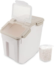 15KG Large Airtight Grain & Pet Food Storage Bin
