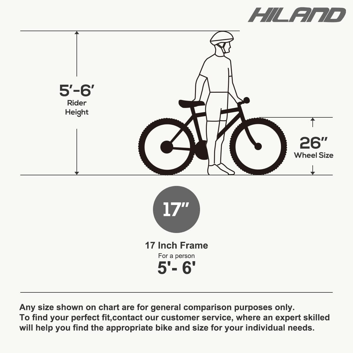 26" Mountain Bike 21-Speed Disc Brake Aluminum Frame MTB for Adults