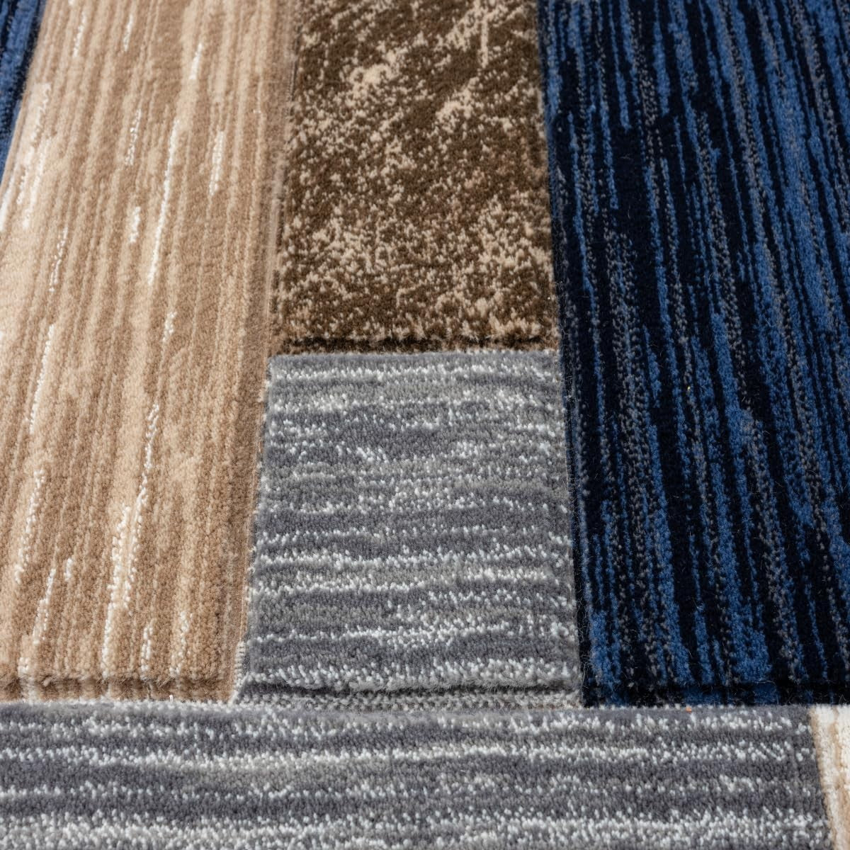 Extra Large Area Rug 200x290cm Soft Abstract Living Room Carpet Thick