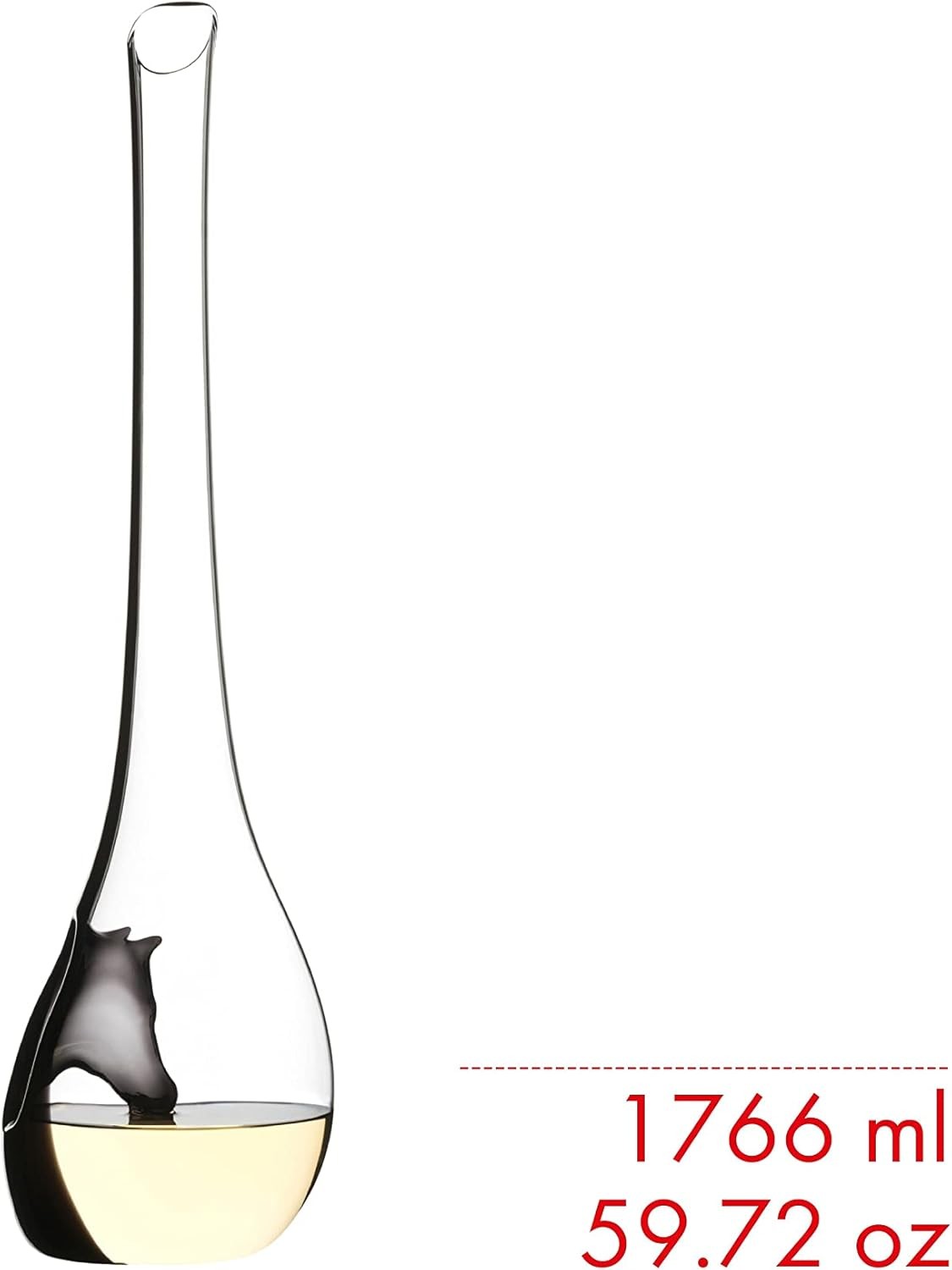Luxury Crystal Horse Wine Decanter 625ml Handmade Mouth-Blown Aerator Gift
