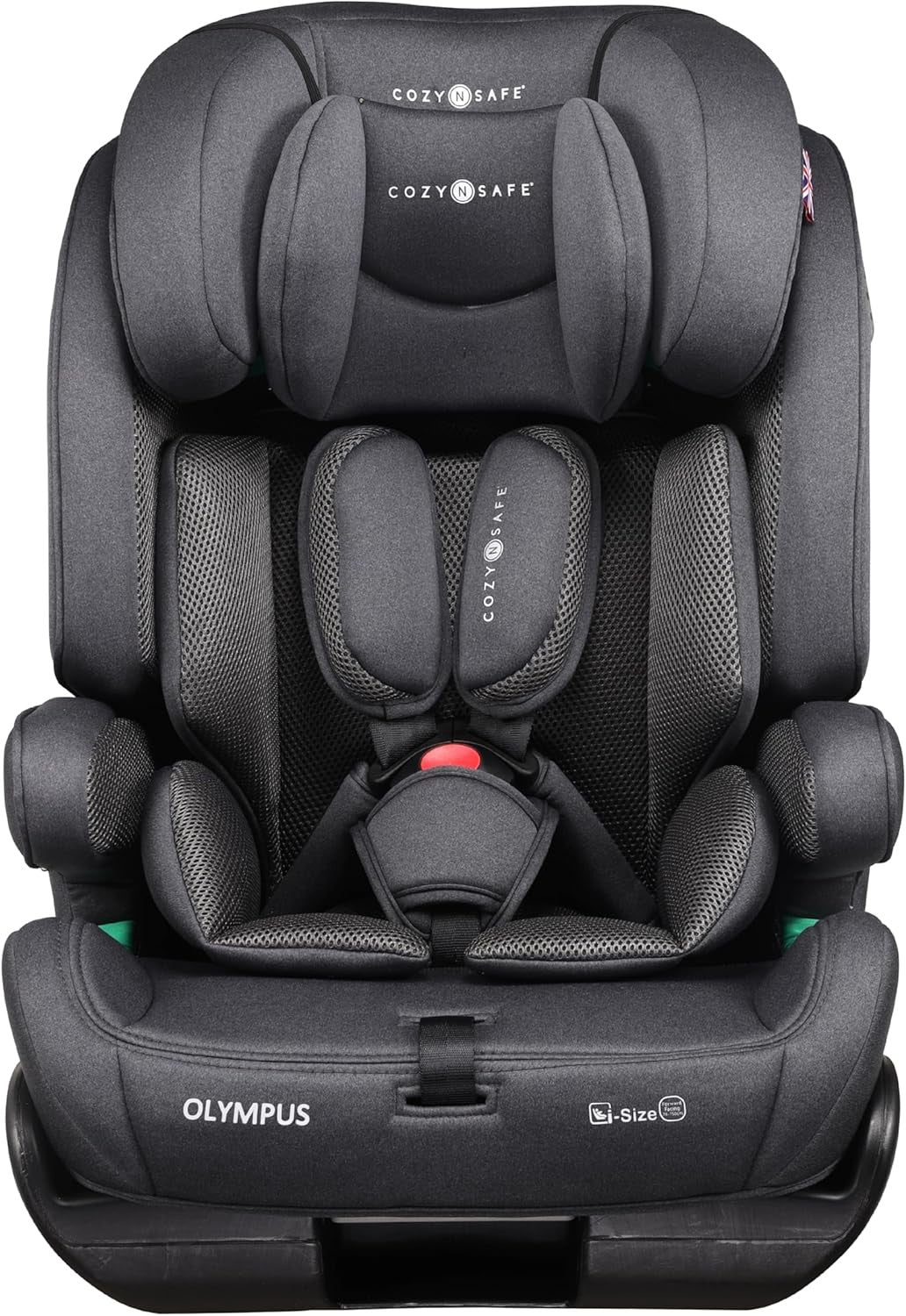 i-Size Toddler Car Seat ISOFIX High Back Booster 15 Months–12 Years