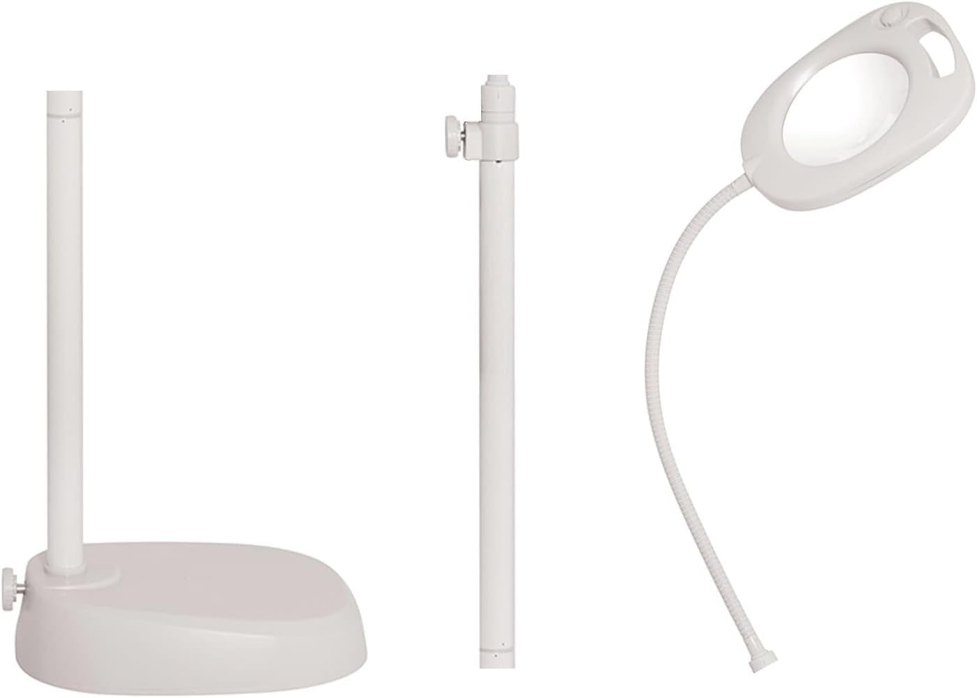 Magnifying LED Floor Lamp 3in1 Natural Daylight Sewing Craft Reading Light
