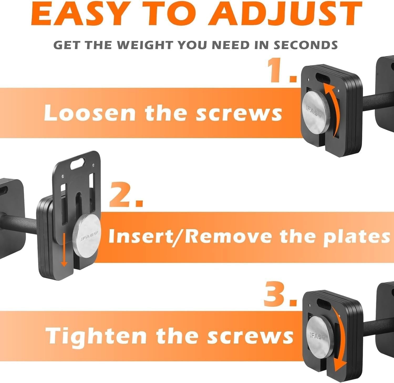 Adjustable Hex Dumbbell 50lb–160lb 9-in-1 Quick Lock Home Gym Weight