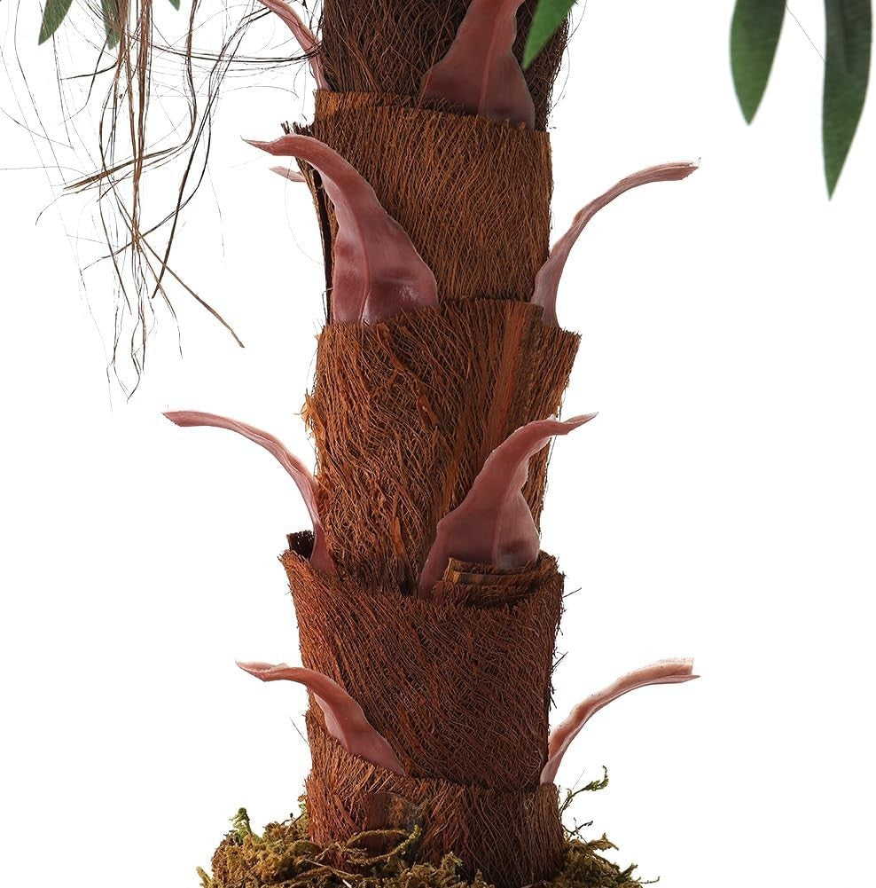 Artificial 100cm Palm Tree in Weighted Pot Fake Tropical Plant Indoor Outdoor