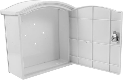 Lockable Wall Mounted Mailbox for Outdoor Use – Secure, Space-Saving Design