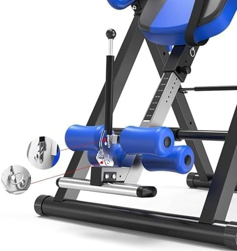 Heavy Duty Gravity Inversion Table Adjustable Back Pain Relief