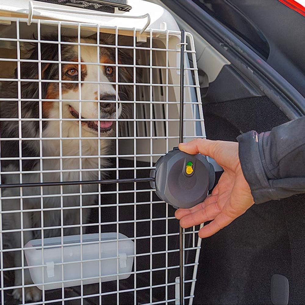 Medium-Large Dog Travel Kennel 81x55.5x59.5cm Lockable Plastic Crate
