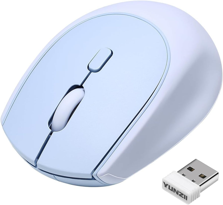 Silent Wireless Mouse 2.4GHz 1600 DPI Cute Portable Laptop PC