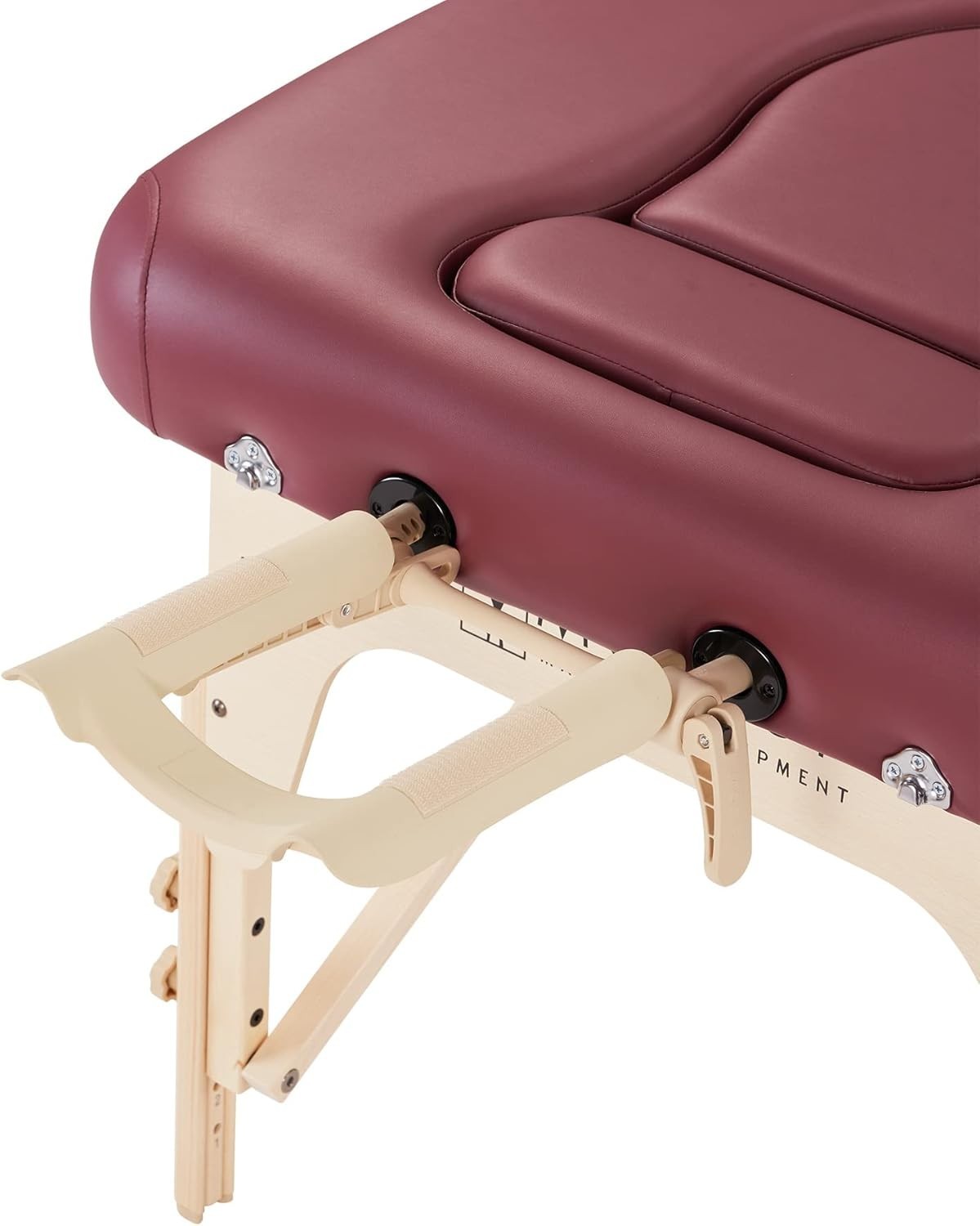 76cm Pregnancy Massage Table Portable Spa Beauty Bed with Belly Support Red