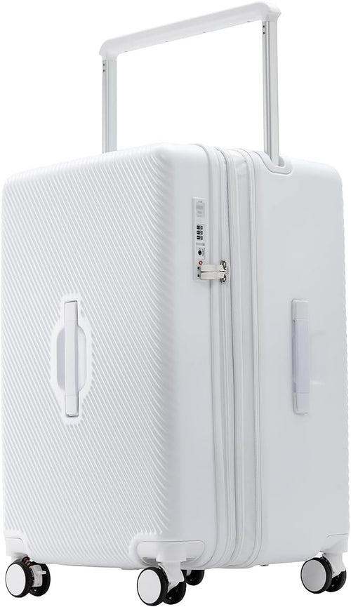 26” Expandable Trunk Hard Shell Checked Suitcase TSA Lock Spinner