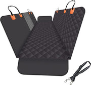Dog Car Seat Cover Hammock Waterproof Mesh Window Rear Protector Leash