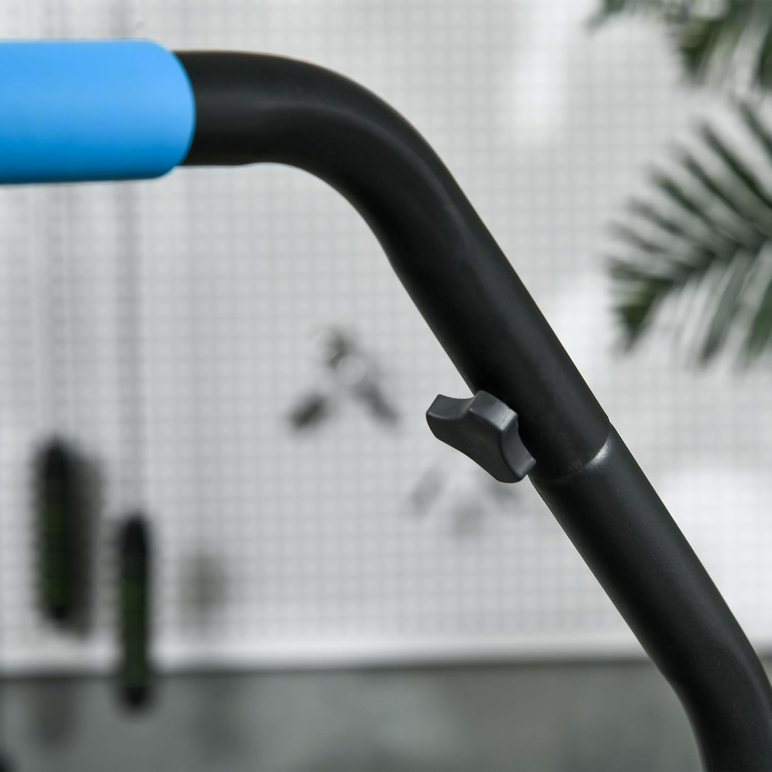 40in Foldable Fitness Rebounder Adjustable Handle Indoor Cardio 150KG