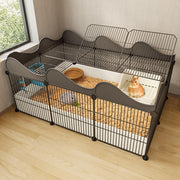Large Indoor Rabbit Hutch Metal Wire Secure Small Animal Enclosure