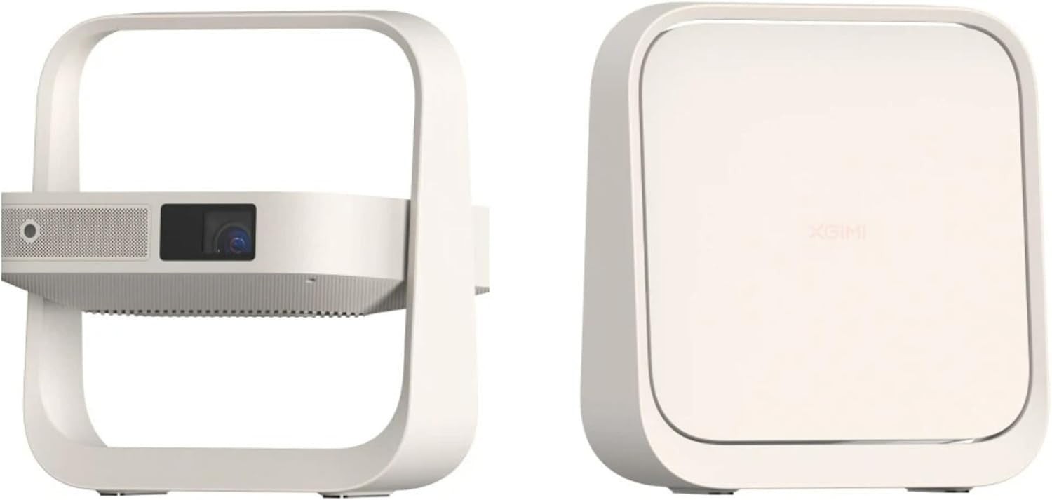 Portable 1080P Smart Projector Google TV 500 Lumens Flip Stand