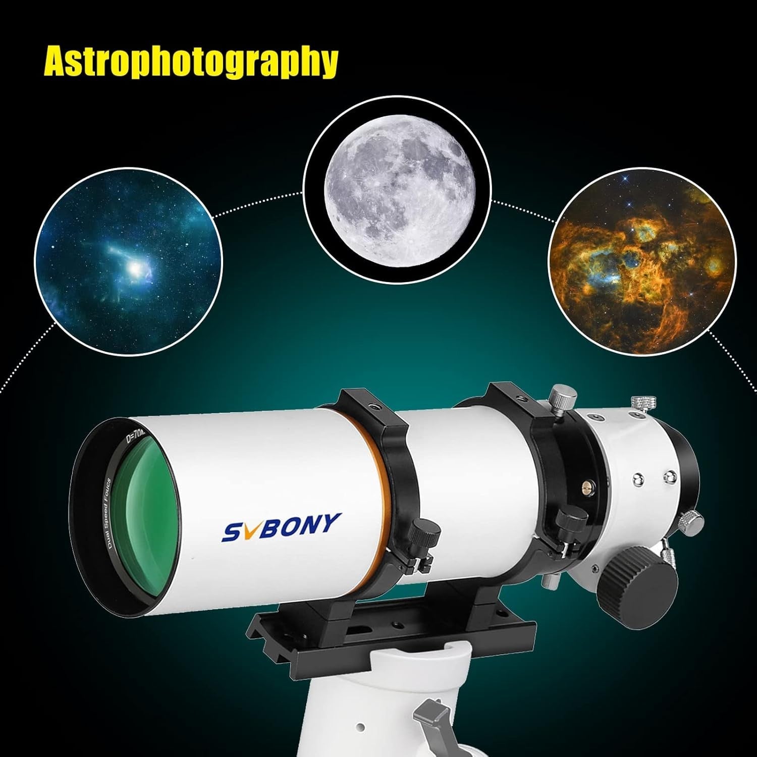 SV503 70ED F6 Refractor OTA ED Glass Dual-Speed RAP Focuser