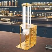Stainless Steel Cereal Dispenser Rotating Dry Food Grain Storage Bin