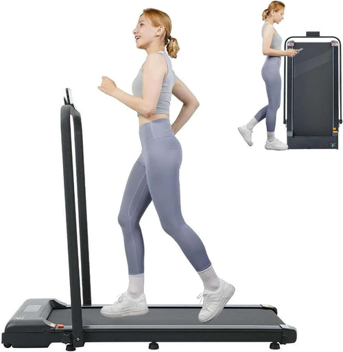 Compact 3-in-1 Under Desk Walking Pad Treadmill 10 km/h LED Remote