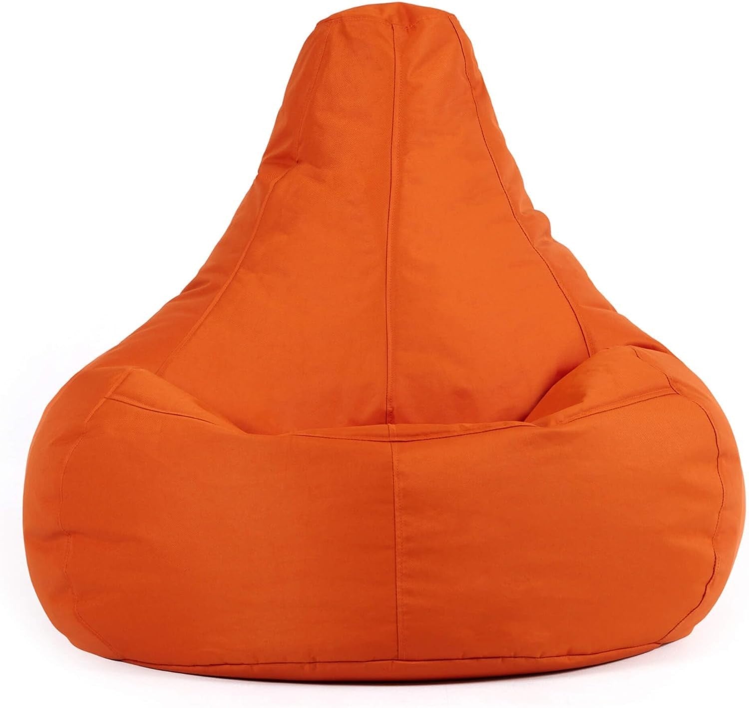 Burnt Orange Gaming Bean Bag Chair | Recliner Indoor Outdoor Waterproof