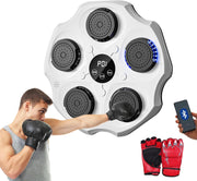 Music Boxing Machine Wall Mounted Bluetooth LED Punch Trainer Home