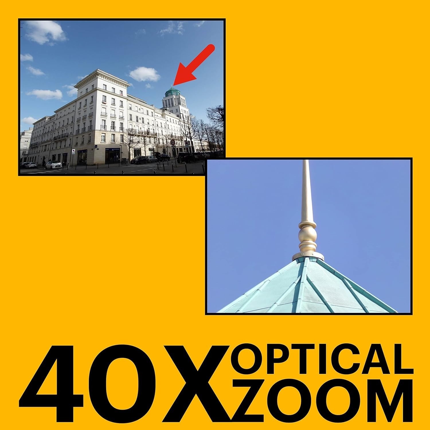 20MP Bridge Camera 40X Optical Zoom Full HD Wide Angle LCD Camera