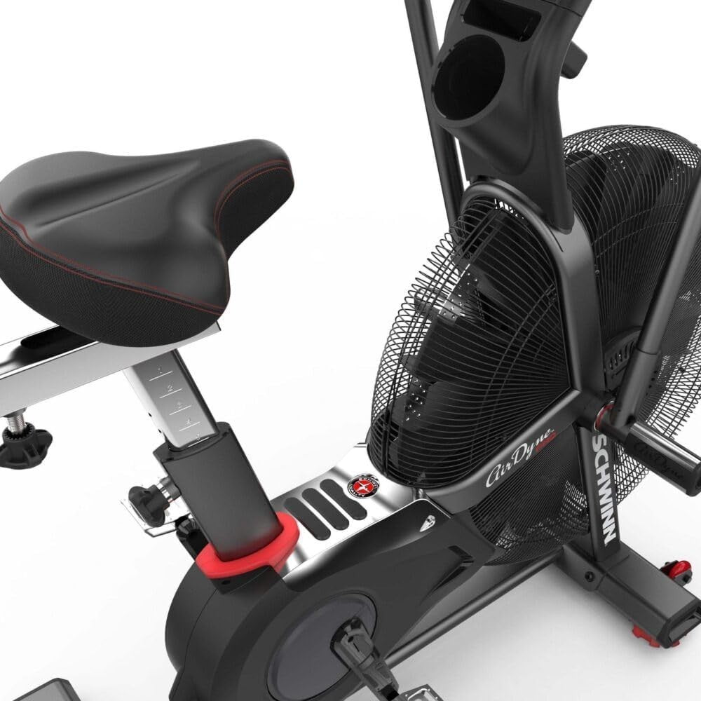 Airdyne Air Bike Unlimited Resistance HIIT Trainer with LCD Watt Console