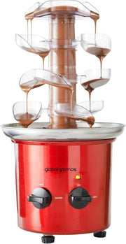 Premium Chocolate Fountain Cascade Party Centrepiece 1KG Red