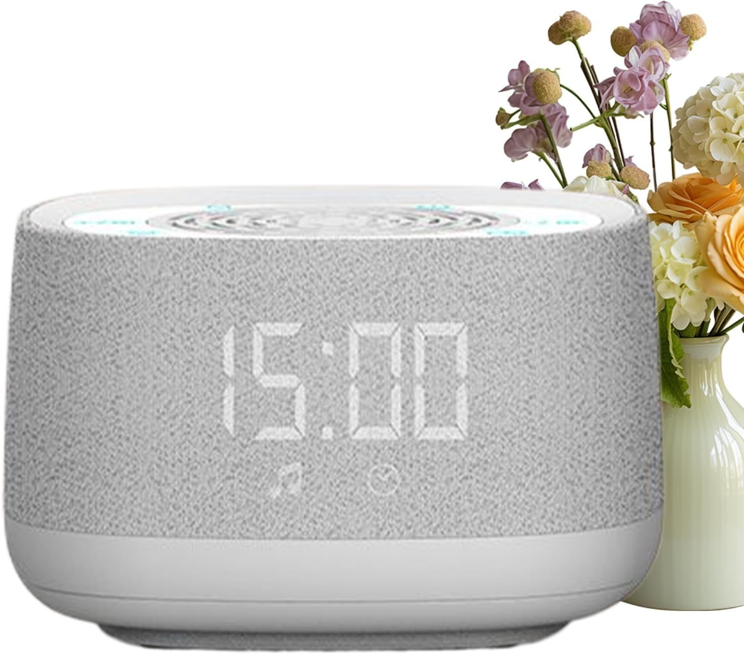 Portable White Noise Machine with Night Light & Bluetooth Sleep Aid