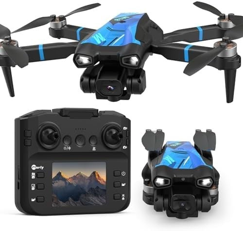 Foldable Mini Drone with 1080P Camera, LCD Remote, 3D Flips, RC Quadcopter