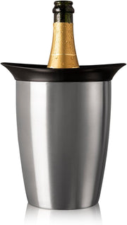 Champagne Bottle Cooler Ice-Free Stainless Steel Fast Chill Reusable Sleeve