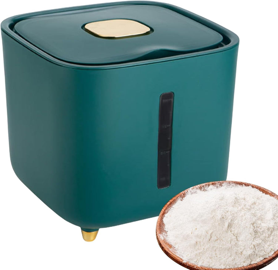 10KG Rice Dispenser Airtight Food Storage Container Dry Food Bin