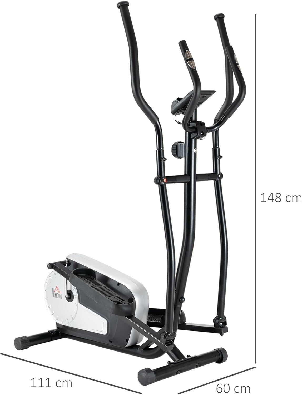 Elliptical Cross Trainer 8-Level Magnetic Resistance Home Gym