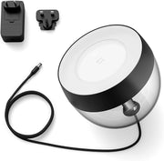 Smart LED Table Lamp with Bluetooth Voice Control, Black Finish