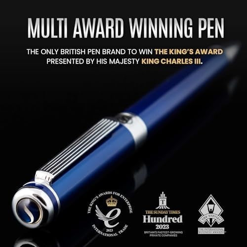 Luxury Ballpoint Pen – Dark Green Brass, Chrome Finish, Refillable Black Ink