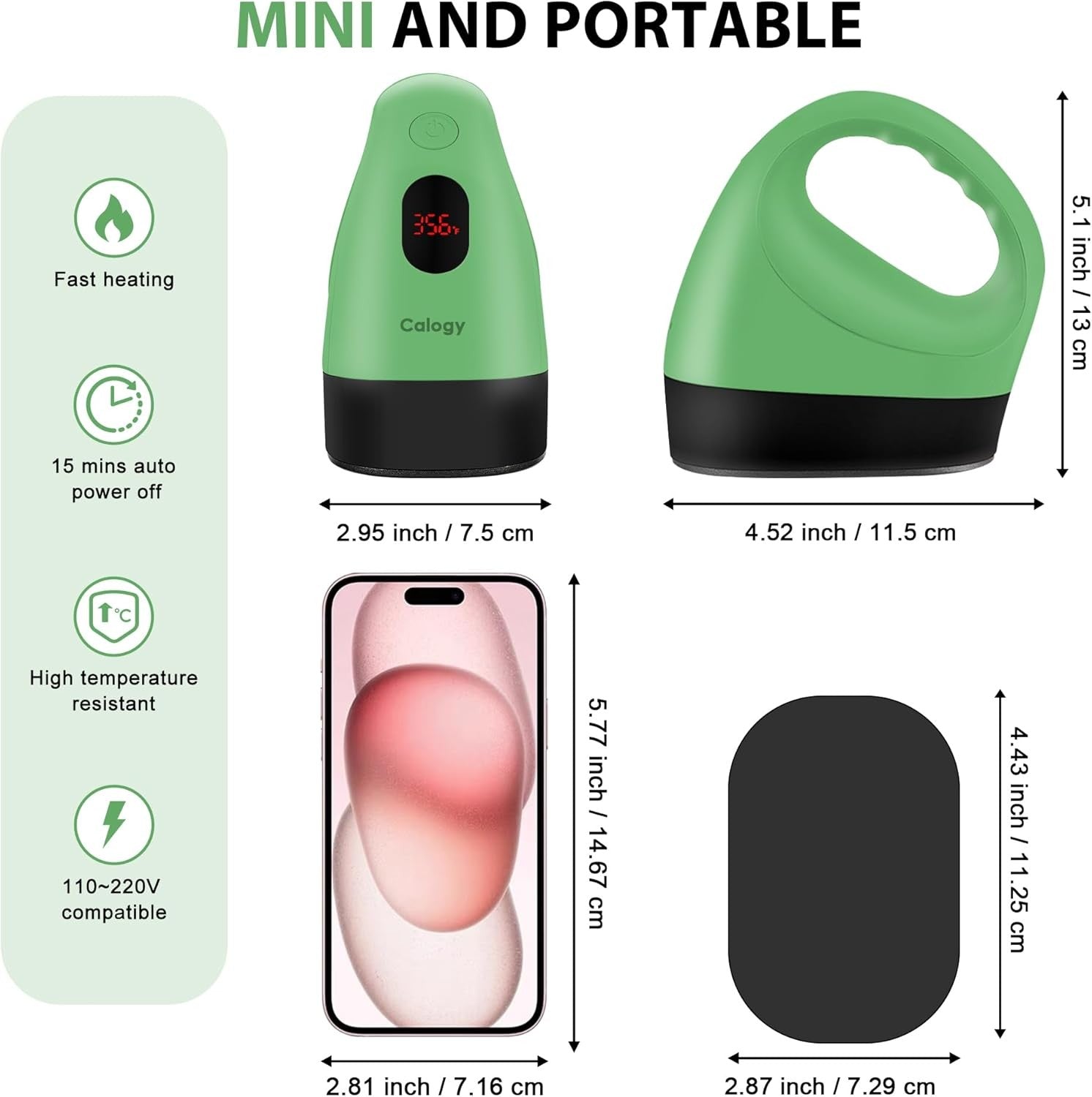 Mini Heat Press Machine Heat Transfer Tool for T Shirts Crafts