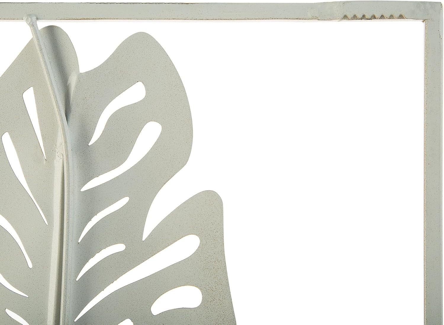Gold Feather Wall Art Metal Modern Decorative Accent Wall Decor