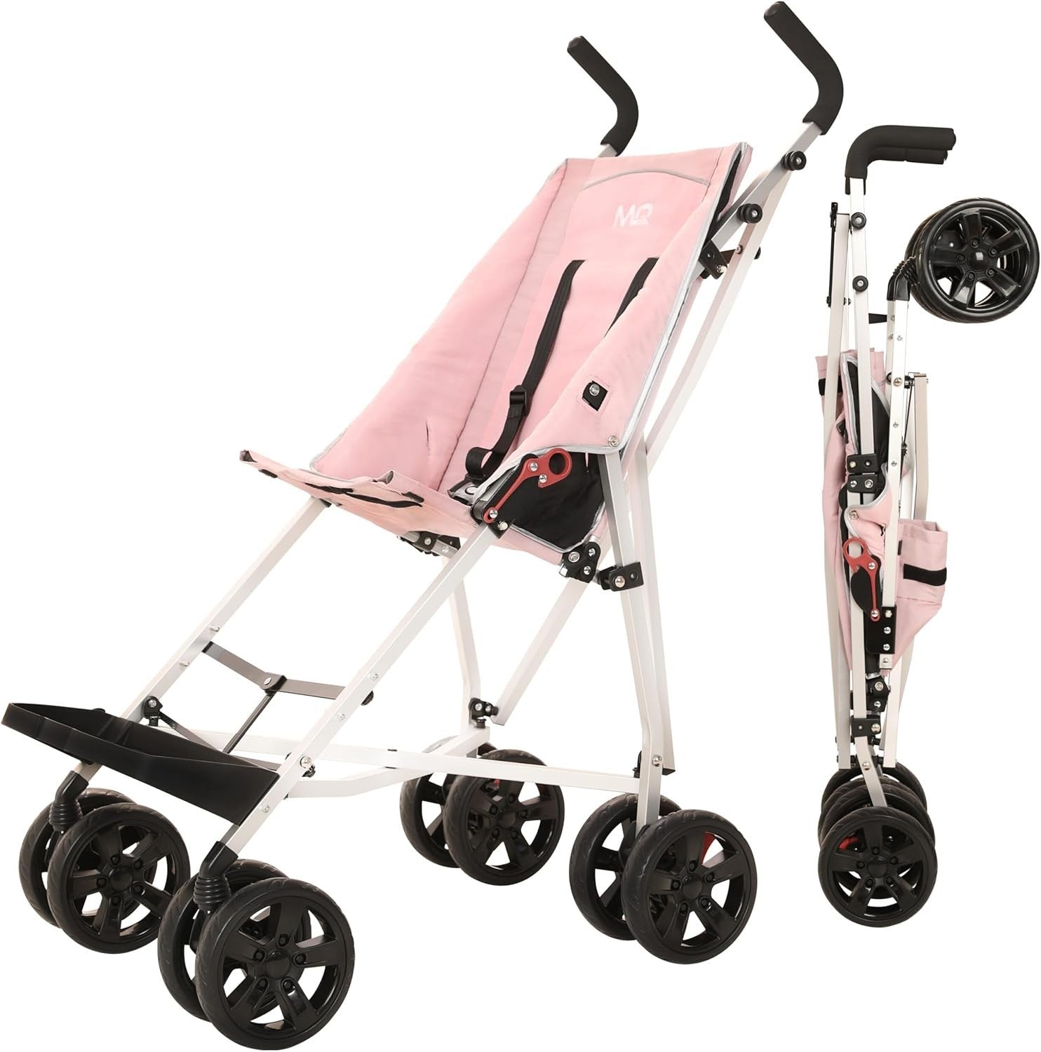 XL Disability Pushchair Special Needs Stroller 50kg Lightweight Pink
