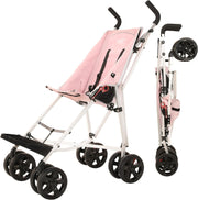 XL Disability Pushchair Special Needs Stroller 50kg Lightweight Pink