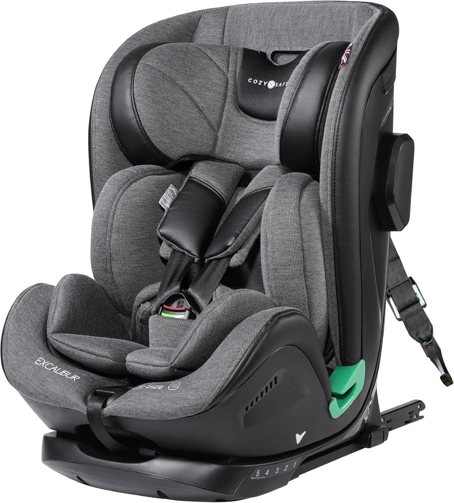 i-Size Child Car Seat 76–150cm Extended Harness Recline Impact