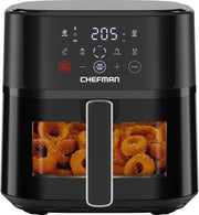 5.7L Compact Digital Air Fryer | Extra-Crisp Hi-Fry Tech | Window View 4 Presets