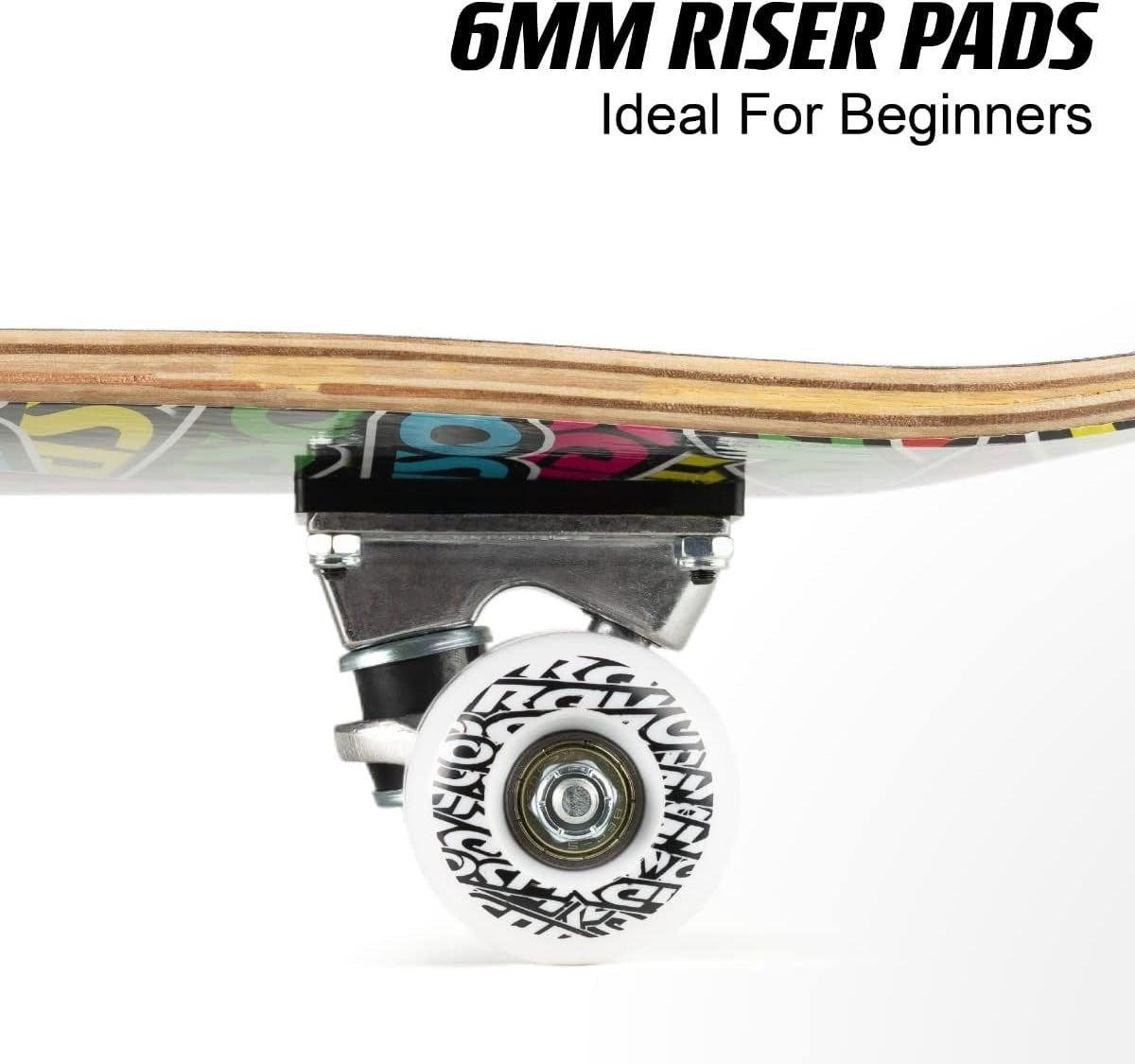 31" Kids Beginner Skateboard Maple Deck 54mm Wheels Double Kick Grip Tape Youth