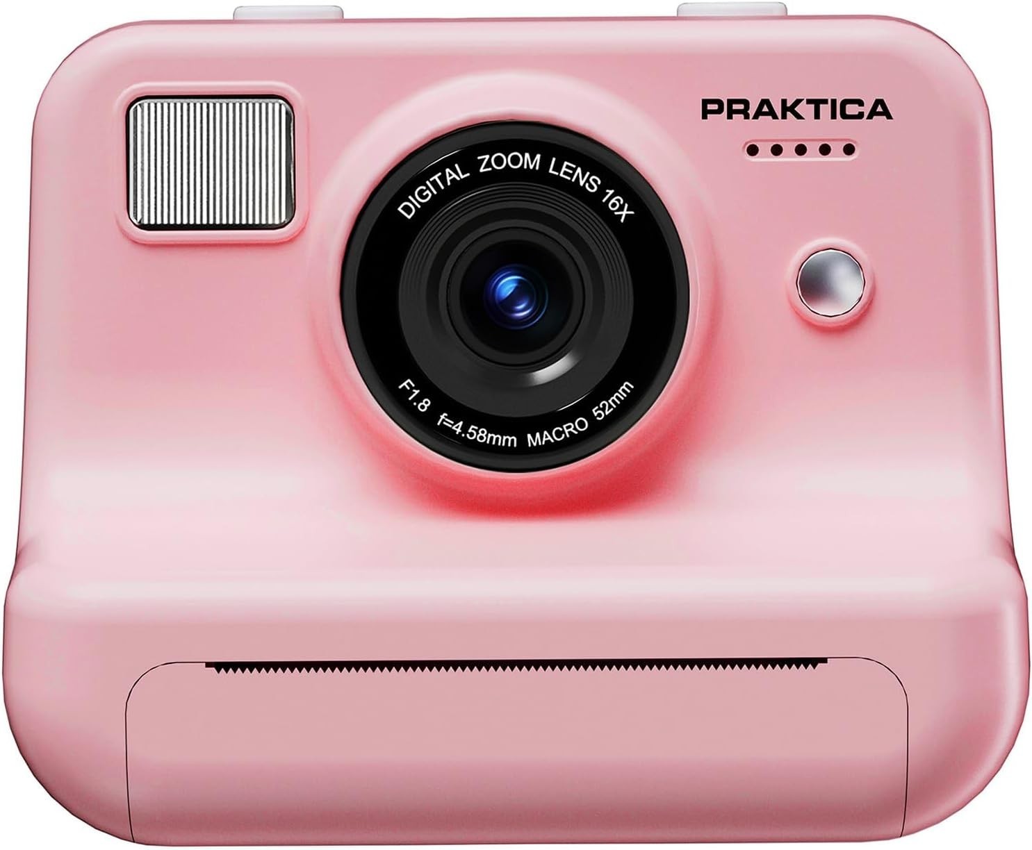 Kids Instant Print Sticker Camera Dual Lens 120 Stickers SD Card