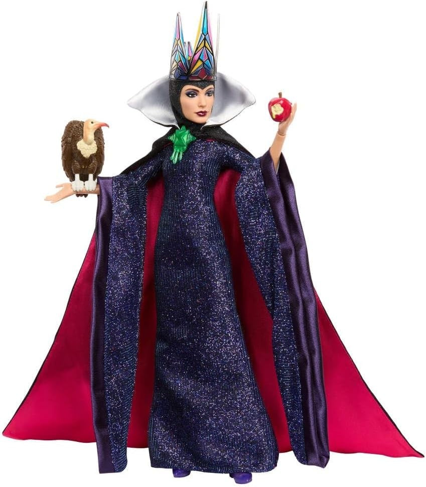 Collector Villain Fashion Doll Sparkling Gown Crown Scepter Accessories