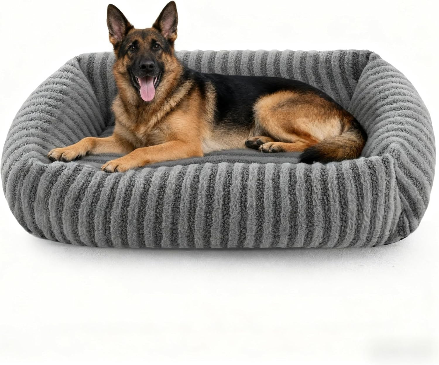 XXL Orthopedic Dog Bed 107x76x25cm Memory Foam Washable